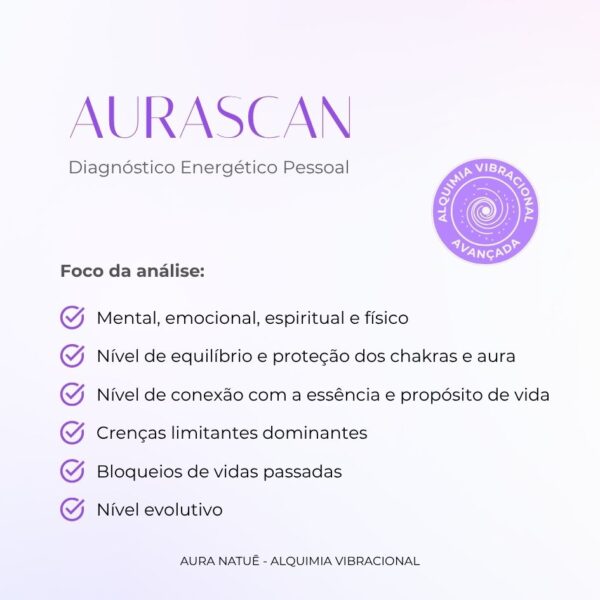 AURASCAN Diagnóstico Energético Pessoal - Imagem 2