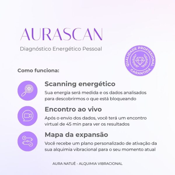 AURASCAN Diagnóstico Energético Pessoal - Imagem 3